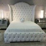 Curve Wing Bed Frame